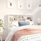 vidaXL Mueble cabecero blanco 120x19x103,5 cm vidaXL Mueble cabecero blanco 120x19x103,5 cm
