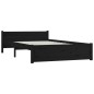 vidaXL Estructura de cama con cajones doble negro 135x190 cm vidaXL Estructura de cama con cajones doble negro 135x190 cm