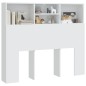 vidaXL Mueble cabecero blanco 120x19x103,5 cm vidaXL Mueble cabecero blanco 120x19x103,5 cm