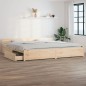 vidaXL Estructura de cama con cajones super king 180x200 cm vidaXL Estructura de cama con cajones super king 180x200 cm