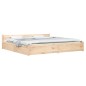 vidaXL Estructura de cama con cajones super king 180x200 cm vidaXL Estructura de cama con cajones super king 180x200 cm