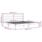 vidaXL Estructura de cama madera maciza de pino 180x200 cm vidaXL Estructura de cama madera maciza de pino 180x200 cm