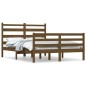vidaXL Estructura de cama madera maciza de pino marrón miel 140x200 cm vidaXL Estructura de cama madera maciza de pino marrón miel 140x200 cm