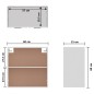 vidaXL Armario colgante cocina madera ingeniería blanca 60x31x60 cm vidaXL Armario colgante cocina madera ingeniería blanca 60x31x60 cm