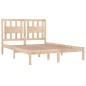 vidaXL Estructura de cama de madera maciza de pino 160x200 cm vidaXL Estructura de cama de madera maciza de pino 160x200 cm