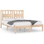 vidaXL Estructura de cama madera maciza de pino 180x200 cm vidaXL Estructura de cama madera maciza de pino 180x200 cm