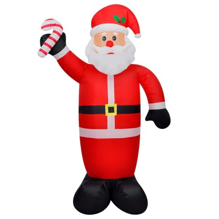 vidaXL Papá Noel inflable con LED 300 cm