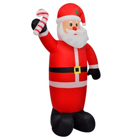 vidaXL Papá Noel inflable con LED 300 cm