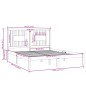 vidaXL Estructura de cama madera maciza de pino 140x200 cm vidaXL Estructura de cama madera maciza de pino 140x200 cm