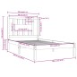 vidaXL Estructura de cama madera maciza de pino marrón miel 100x200 cm vidaXL Estructura de cama madera maciza de pino marrón miel 100x200 cm