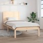 vidaXL Estructura de cama madera maciza 90x190 cm vidaXL Estructura de cama madera maciza 90x190 cm