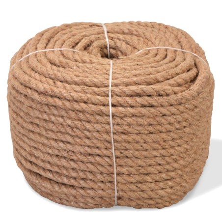 vidaXL Cuerda 100% yute 12 mm 100 m
