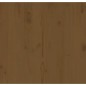 vidaXL Estructura de cama doble madera maciza marrón miel 120x190 cm vidaXL Estructura de cama doble madera maciza marrón miel 120x190 cm