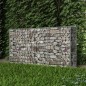 vidaXL Cesta de muro de gaviones acero galvanizado 200x30x100 cm vidaXL Cesta de muro de gaviones acero galvanizado 200x30x100 cm