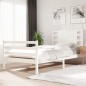 vidaXL Estructura de cama madera maciza de pino 90x200 cm