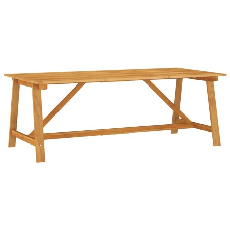 vidaXL Juego de comedor de jardín 9 piezas marrón