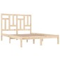 vidaXL Estructura de cama de madera maciza de pino 160x200 cm vidaXL Estructura de cama de madera maciza de pino 160x200 cm