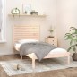 vidaXL Estructura de cama de madera maciza 100x200 cm vidaXL Estructura de cama de madera maciza 100x200 cm