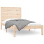 vidaXL Estructura de cama de madera maciza 100x200 cm vidaXL Estructura de cama de madera maciza 100x200 cm