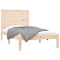 vidaXL Estructura de cama de madera maciza 100x200 cm vidaXL Estructura de cama de madera maciza 100x200 cm