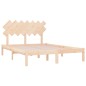 vidaXL Estructura de cama de madera maciza 140x200 cm vidaXL Estructura de cama de madera maciza 140x200 cm