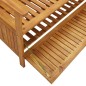 vidaXL Banco de almacenaje de jardín madera maciza acacia 120 cm vidaXL Banco de almacenaje de jardín madera maciza acacia 120 cm