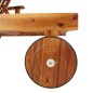 vidaXL Set de tumbonas con mesita 2 uds madera maciza de acacia vidaXL Set de tumbonas con mesita 2 uds madera maciza de acacia
