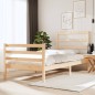vidaXL Estructura de cama madera maciza de pino 75x190 cm vidaXL Estructura de cama madera maciza de pino 75x190 cm