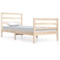 vidaXL Estructura de cama madera maciza de pino 90x200 cm vidaXL Estructura de cama madera maciza de pino 90x200 cm
