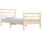 vidaXL Estructura de cama madera maciza de pino 90x200 cm vidaXL Estructura de cama madera maciza de pino 90x200 cm