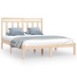 vidaXL Estructura de cama madera maciza de pino 120x200 cm vidaXL Estructura de cama madera maciza de pino 120x200 cm