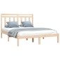 vidaXL Estructura de cama madera maciza de pino 120x200 cm vidaXL Estructura de cama madera maciza de pino 120x200 cm
