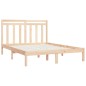 vidaXL Estructura de cama madera maciza de pino 120x200 cm vidaXL Estructura de cama madera maciza de pino 120x200 cm