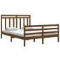 vidaXL Estructura cama madera maciza king size marrón miel 150x200 cm vidaXL Estructura cama madera maciza king size marrón miel 150x200 cm