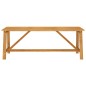 vidaXL Juego de comedor de jardín 9 piezas marrón vidaXL Juego de comedor de jardín 9 piezas marrón