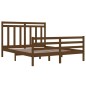 vidaXL Estructura de cama madera maciza de pino marrón miel 160x200 cm vidaXL Estructura de cama madera maciza de pino marrón miel 160x200 cm