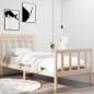 vidaXL Estructura de cama madera maciza 75x190 cm vidaXL Estructura de cama madera maciza 75x190 cm