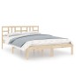 vidaXL Estructura de cama madera maciza 150x200 cm vidaXL Estructura de cama madera maciza 150x200 cm