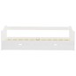 vidaXL Estructura de sofá cama madera de pino blanco 90x200 cm vidaXL Estructura de sofá cama madera de pino blanco 90x200 cm