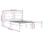 vidaXL Estructura cama doble pequeño madera maciza marrón 120x190 cm vidaXL Estructura cama doble pequeño madera maciza marrón 120x190 cm