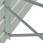 vidaXL Arriate de acero galvanizado gris antracita 400x80x45 cm vidaXL Arriate de acero galvanizado gris antracita 400x80x45 cm