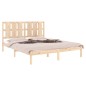 vidaXL Estructura de cama madera maciza 150x200 cm vidaXL Estructura de cama madera maciza 150x200 cm