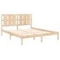vidaXL Estructura de cama madera maciza 150x200 cm vidaXL Estructura de cama madera maciza 150x200 cm