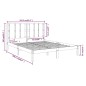 vidaXL Estructura de cama de madera maciza de pino blanco 160x200 cm vidaXL Estructura de cama de madera maciza de pino blanco 160x200 cm