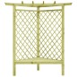 vidaXL Pérgola esquina y asiento madera pino impregnada 130x130x197 cm vidaXL Pérgola esquina y asiento madera pino impregnada 130x130x197 cm