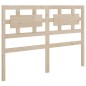 vidaXL Estructura de cama madera maciza de pino 140x190 cm