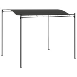 vidaXL Toldo parasol gris antracita 3x2,4 cm 