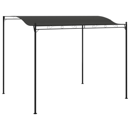 vidaXL Toldo parasol gris antracita 3x2,4 cm 