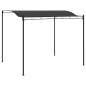 vidaXL Toldo parasol gris antracita 3x2,4 cm vidaXL Toldo parasol gris antracita 3x2,4 cm