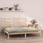 vidaXL Estructura de cama de madera maciza 200x200 cm vidaXL Estructura de cama de madera maciza 200x200 cm